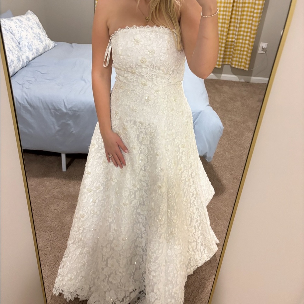 David's Bridal Michaelangelo Gown